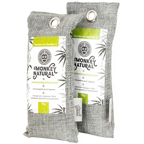 Неутрализатор за миризми въглен от бамбук S Monkey Natural