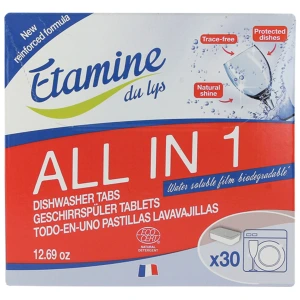 Таблетки за съдомиялна машина "Всичко в едно"  Etamine 30 бр.