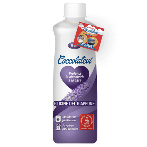 Coccolatevi Glicine парфюм за пране и повърхности концентрат, 300 мл, 48 дози
