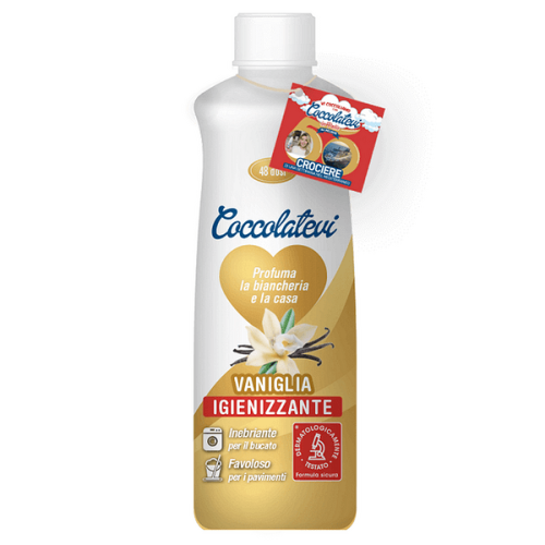 Coccolatevi Vaniglia парфюм за пране и повърхности концентрат, 300 мл, 48 дози Coccolatevi Vaniglia парфюм за пране и повърхности концентрат, 300 мл, 48 дози
