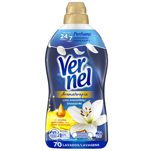 Омекотител Vernel Aromaterapia Lirio концентрат, 1.260 л, 70 пранета