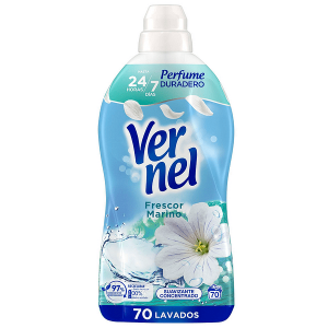 Омекотител Vernel Frescor Marina, 1.260 л, 70 пранета Омекотител Vernel Frescor Marina, 1.260 л, 70 пранета