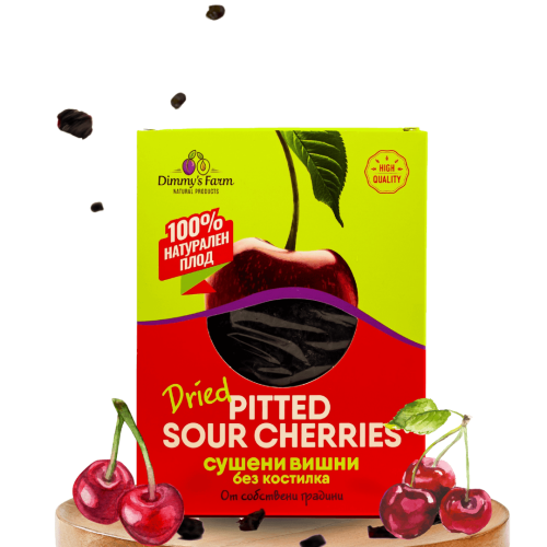 Сушени вишни без костилки - 100 г