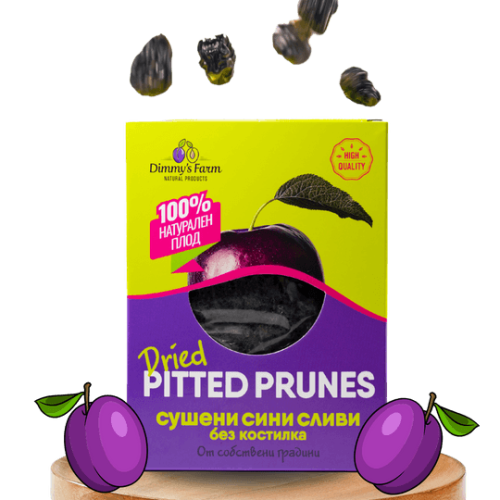 Сушени сини сливи без костилки - 200 г