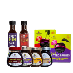 Набор от 4 сладка сушени плодов и сосове