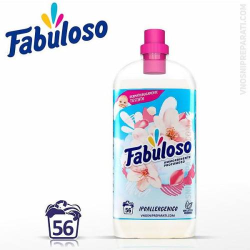 Fabuloso ammorbidente profumoso Ipoallergenico омекотител 56 пр Fabuloso ammorbidente profumoso Ipoallergenico омекотител 56 пр