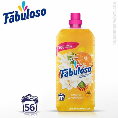 Fabuloso profumoso Vaniglia e Mandarino омекотител 56 пр