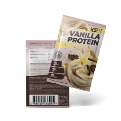KSFIT – Суроватъчен Протеин Ванилия със Стевия „Vanilla Whey Protein Stevia