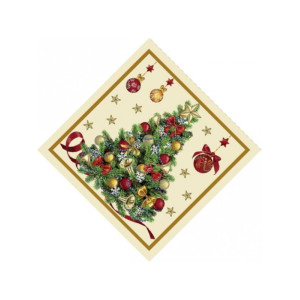 Коледна салфетка с Коледна елха