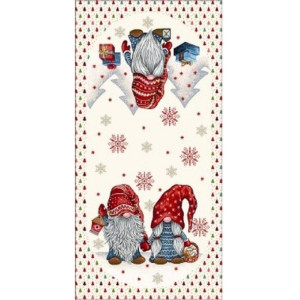 Коледен тишлайфер с коледни елфи и подаръци