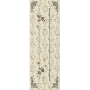 Коледен тишлайфер с нежни  сребърни орнаменти