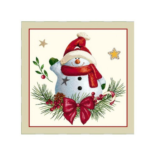 Коледна калъфка - Снежен човек Коледна калъфка - Снежен човек