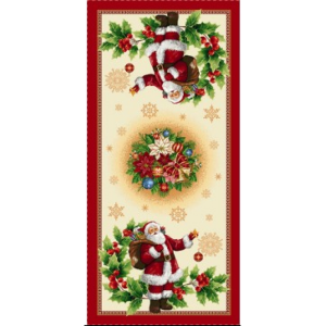 Коледен тишлайфер - Дядо Коледа с червен кант Коледен тишлайфер - Дядо Коледа с червен кант