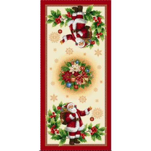 Коледен тишлайфер - Дядо Коледа с червен кант Коледен тишлайфер - Дядо Коледа с червен кант