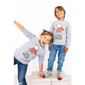 Детски коледен суичър