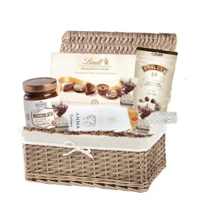 Луксозна подаръчна кошница White Passion Луксозна подаръчна кошница White Passion