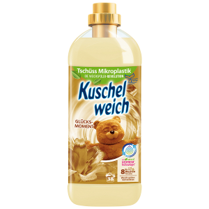 Омекотител Kuschelweich Glucksmoment, 1 л, 38 пранета