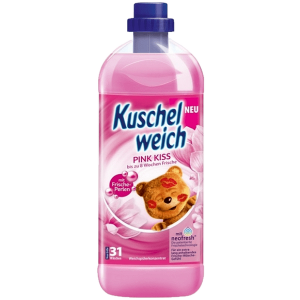 Омекотител Kuschelweich Pink Kiss, 1л, 38 пранета
