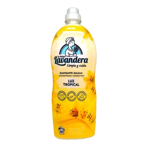 LAVANDERA омекотител за пране, 80 пранета, 1,76 литра, Luz Tropical
