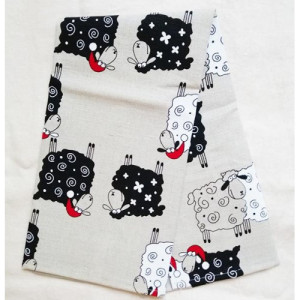 Ленена кухненска кърпа ОВЧИЦИ