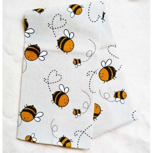 Ленена кухненска кърпа ПЧЕЛИЧКИ