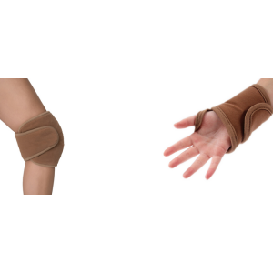 Вълнена наколенка с камилска вълна