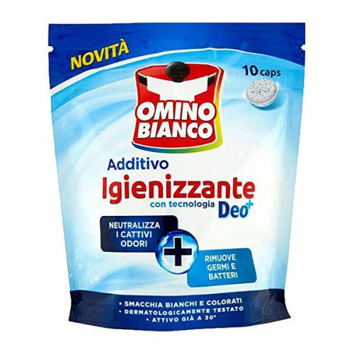 Добавка за пране Omino Bianco IdroCaps Igienizzante 10 бр Добавка за пране Omino Bianco IdroCaps Igienizzante 10 бр