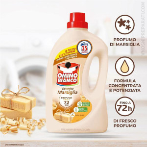 Omino Bianco detersivo Marsiglia препарат за пране 35 пр