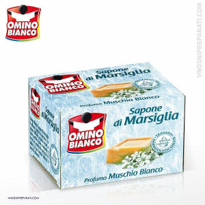 Omino Bianco sapone di Marsiglia profumo Muschio Bianco сапун за пране 250 гр