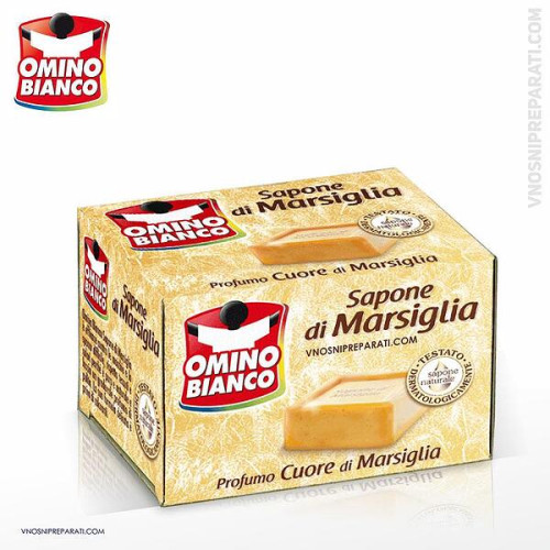 Omino Bianco sapone di Marsiglia сапун за пране 250 гр Omino Bianco sapone di Marsiglia сапун за пране 250 гр