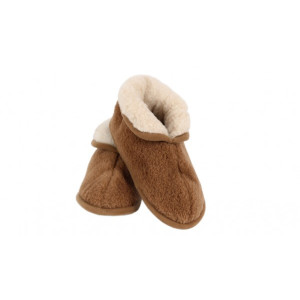 Домашни пантофи от естествена камилска и мериносова вълна