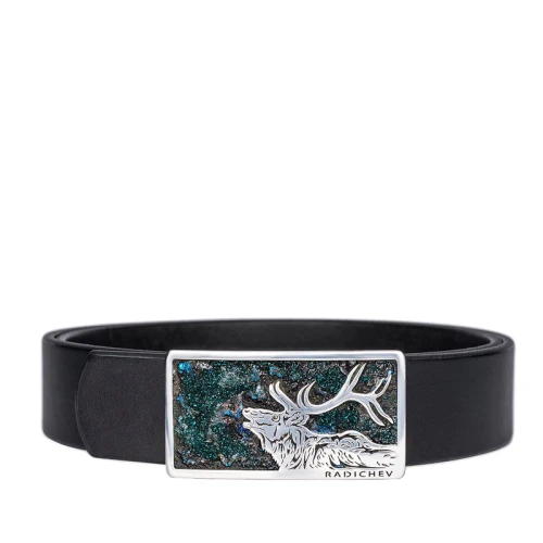 ЧЕРЕН МЪЖКИ КОЛАН С МЕТАЛНА ТОКА И ЛОВЕН АКЦЕНТ ЧЕРЕН МЪЖКИ КОЛАН С МЕТАЛНА ТОКА И ЛОВЕН АКЦЕНТ