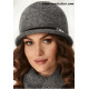 Зимна дамска шапка с периферия Зимна дамска шапка с периферия