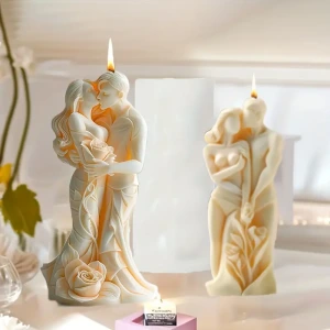 Коледна ароматна свещ любов