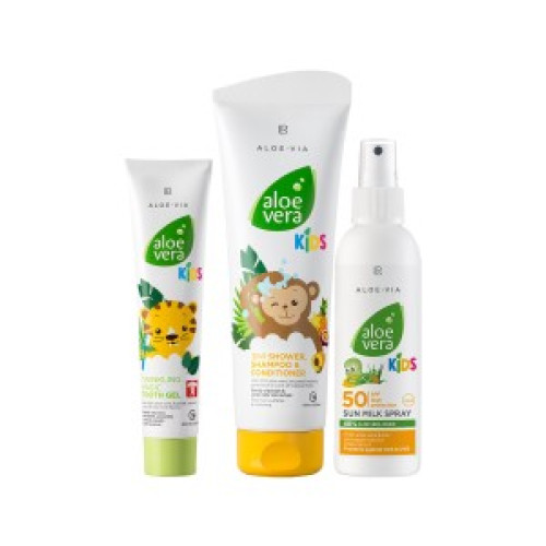 Aloe Vera Детски летен комплект за грижа