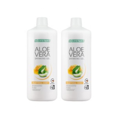 Aloe Vera Гел за пиене "Традиционен с мед" за 2бр. по 1000мл. Aloe Vera Гел за пиене "Традиционен с мед" за 2бр. по 1000мл.