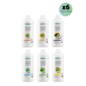 Aloe Vera Гелове за пиене, шесторен комплект