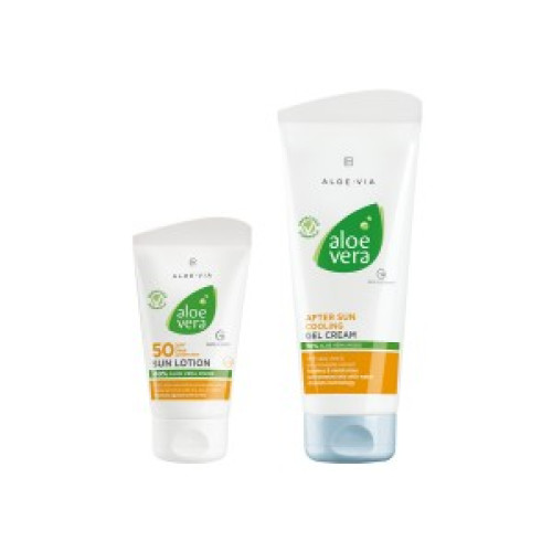 Aloe Vera Слънцезащитен комплект SPF 50 Aloe Vera Слънцезащитен комплект SPF 50