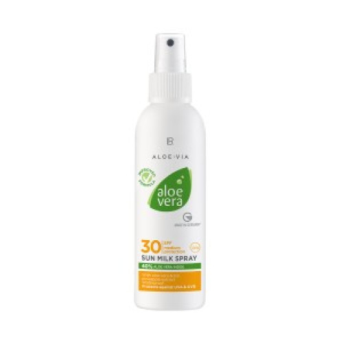 Aloe Vera Слънцезащитно спрей мляко с фактор 30 Aloe Vera Слънцезащитно спрей мляко с фактор 30
