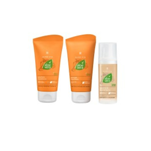 Aloe Vera Winter Pumpkin Комплект за грижа за лицето Aloe Vera Winter Pumpkin Комплект за грижа за лицето