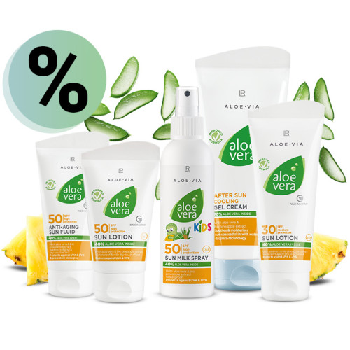 Aloe Vera Пълен слънцезащитен комплект