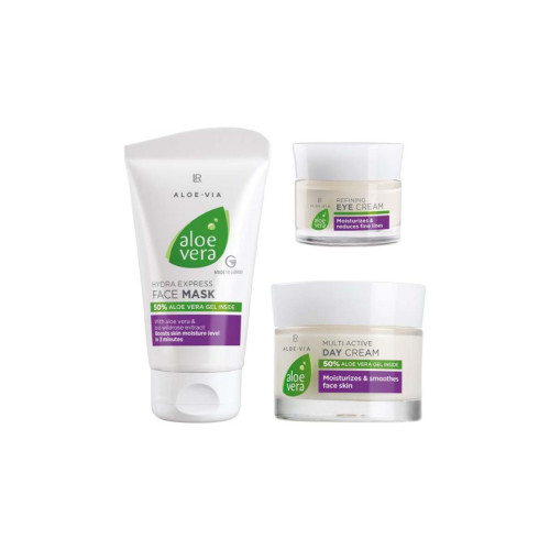 Aloe Vera Комплект за интензивна грижа за лицето 140 мл.