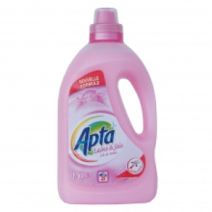 АПТА течен препарат за пране концентрат за вълна, коприна и деликатни тъкани 1.5 л. = 42 пранета