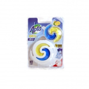 АПТА ароматизатор за съдомиялна машина с аромат на лимон 2х 60 дози.