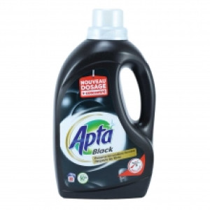 АПТА течен препарат концентрат за пране на черни и тъмни дрехи 1.5 л. = 43 пранета