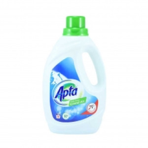 АПТА течен препарат за пране концентрат с аромат на Свеж въздух 1.25 л. = 36 пранета