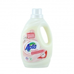 АПТА течен препарат за пране концентрат за чувствителна кожа 1.25 л. = 36 пранета