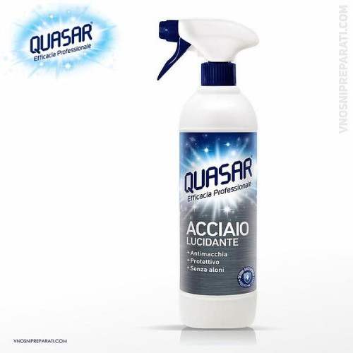 Quasar Acciaio Lucidante препарат за метал 580 мл Quasar Acciaio Lucidante препарат за метал 580 мл
