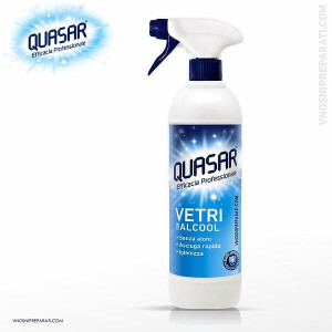 Quasar Vetri con Alcool препарат за стъкло 580 мл