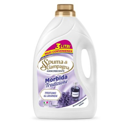 Spuma di Sciampagnia Morbida tradizione Lavanda омекотител 3000 мл Spuma di Sciampagnia Morbida tradizione Lavanda омекотител 3000 мл